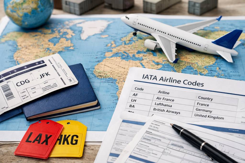 Code compagnie aerienne : comprendre et utiliser les codes iata dans vos démarches de transport