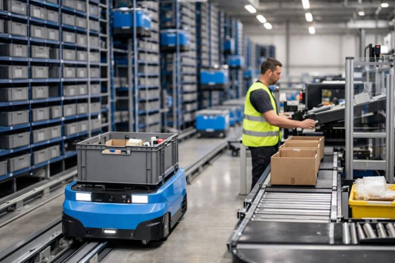 Robot exotec : retour d’expérience sur la préparation de commandes robotisée