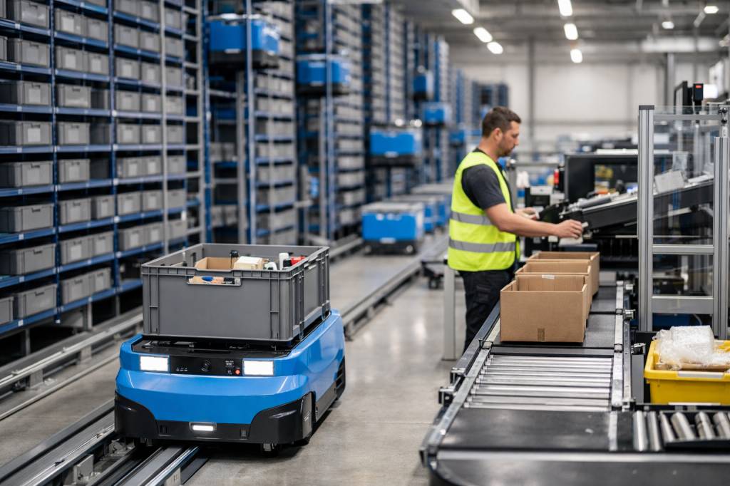 Robot exotec : retour d’expérience sur la préparation de commandes robotisée