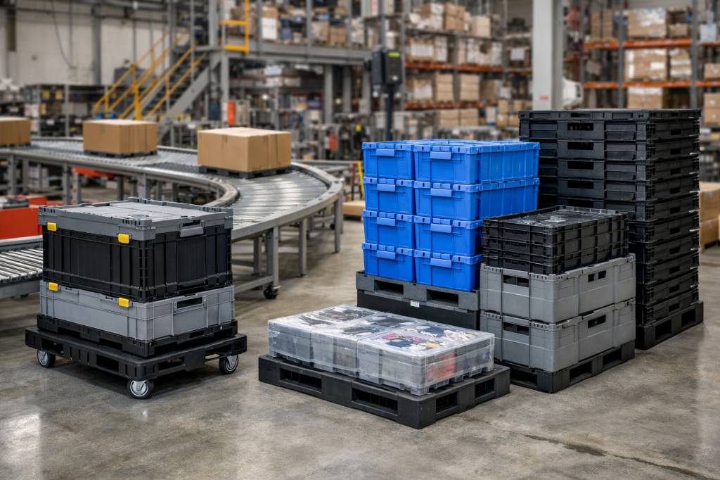 Loadhog : solutions de bacs et palettes réutilisables pour une logistique plus durable