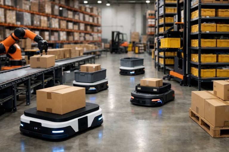 Robot logistique : quelles applications concrètes pour automatiser votre entrepôt